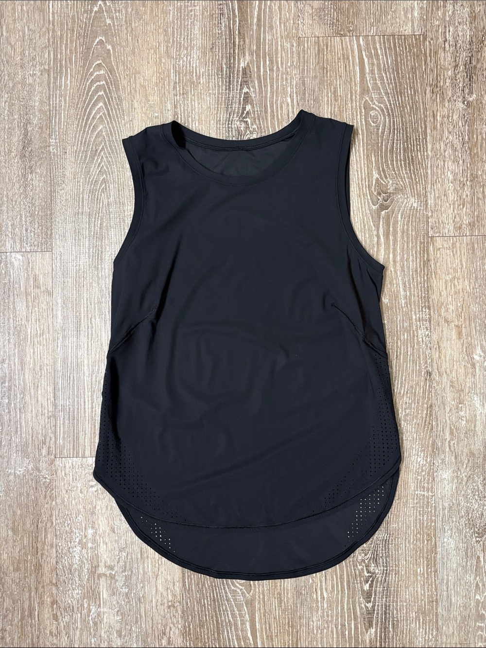 Lululemon High Neck Split Hem Run Tank